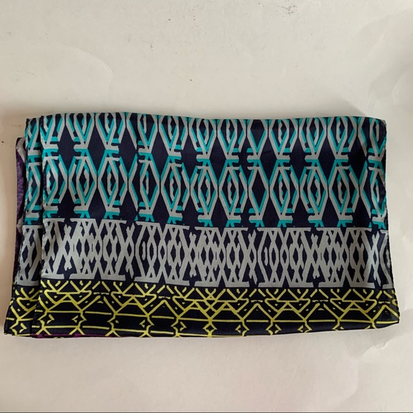 Anne Klein Scarf Geometric Multicolored - Picture 2 of 8